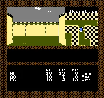 Bard's Tale, The - Tales of the Unknown (USA) (Beta 1) screen shot game playing